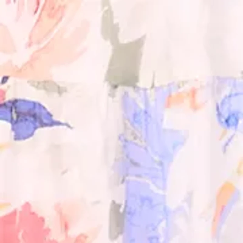 Women's Tiered Floral Maxi Dress