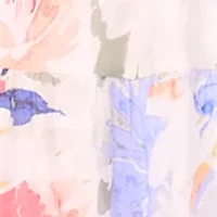 Women's Tiered Floral Maxi Dress