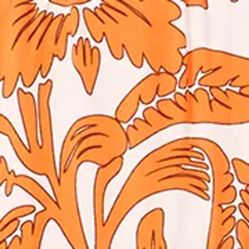 Women's Sleeveless Tie Neck Floral Print Dress