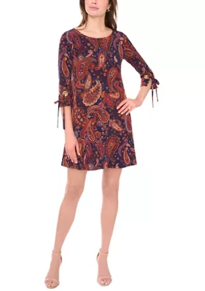 Women's Floral Printed A-Line Dress