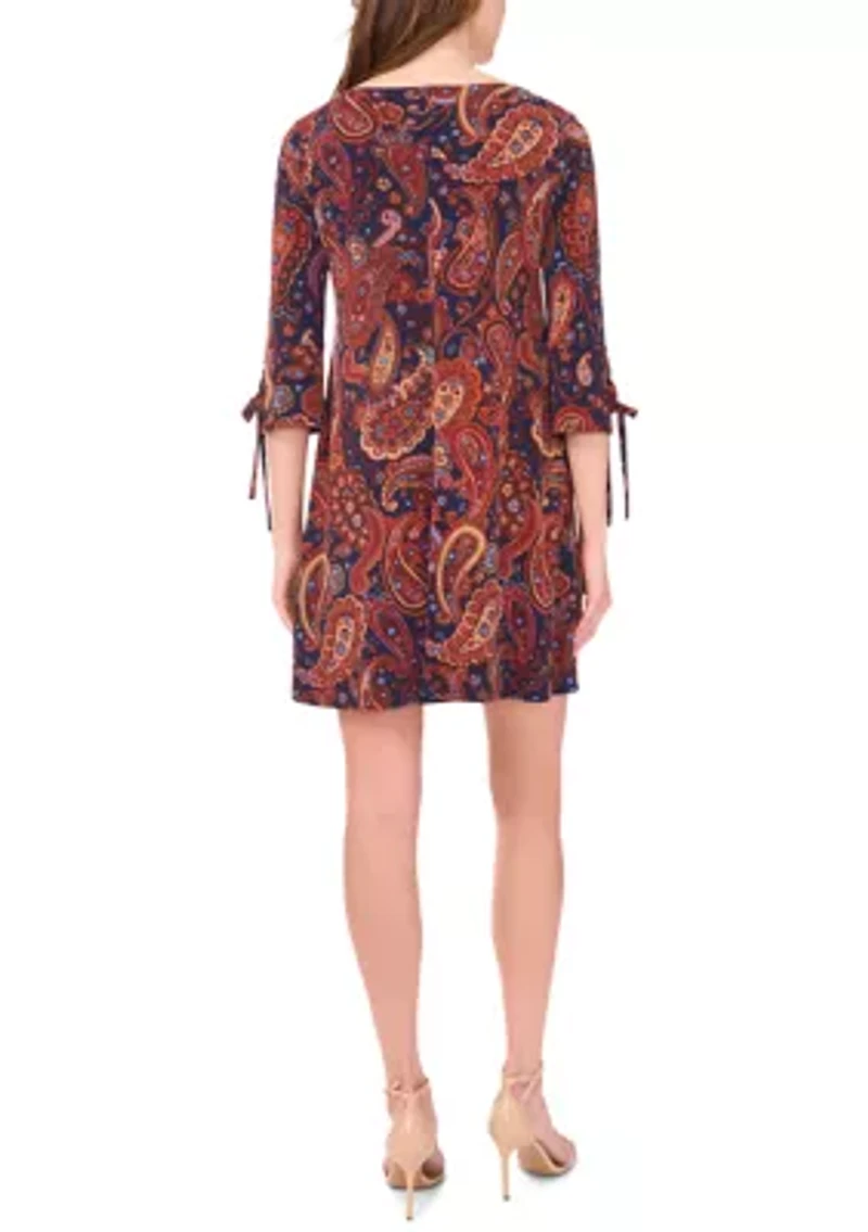 Women's Floral Printed A-Line Dress