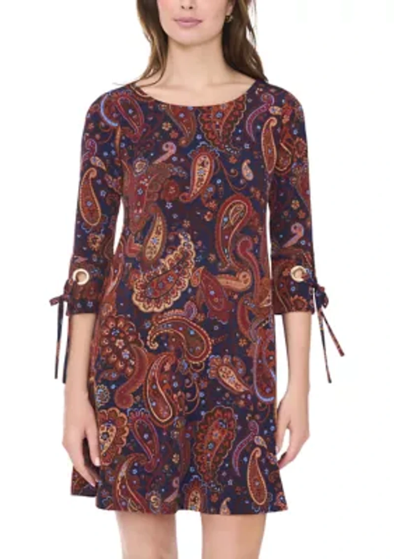 Women's Floral Printed A-Line Dress