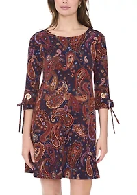 Women's Floral Printed A-Line Dress