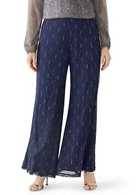 Women's Mesh Studded Detail Pants