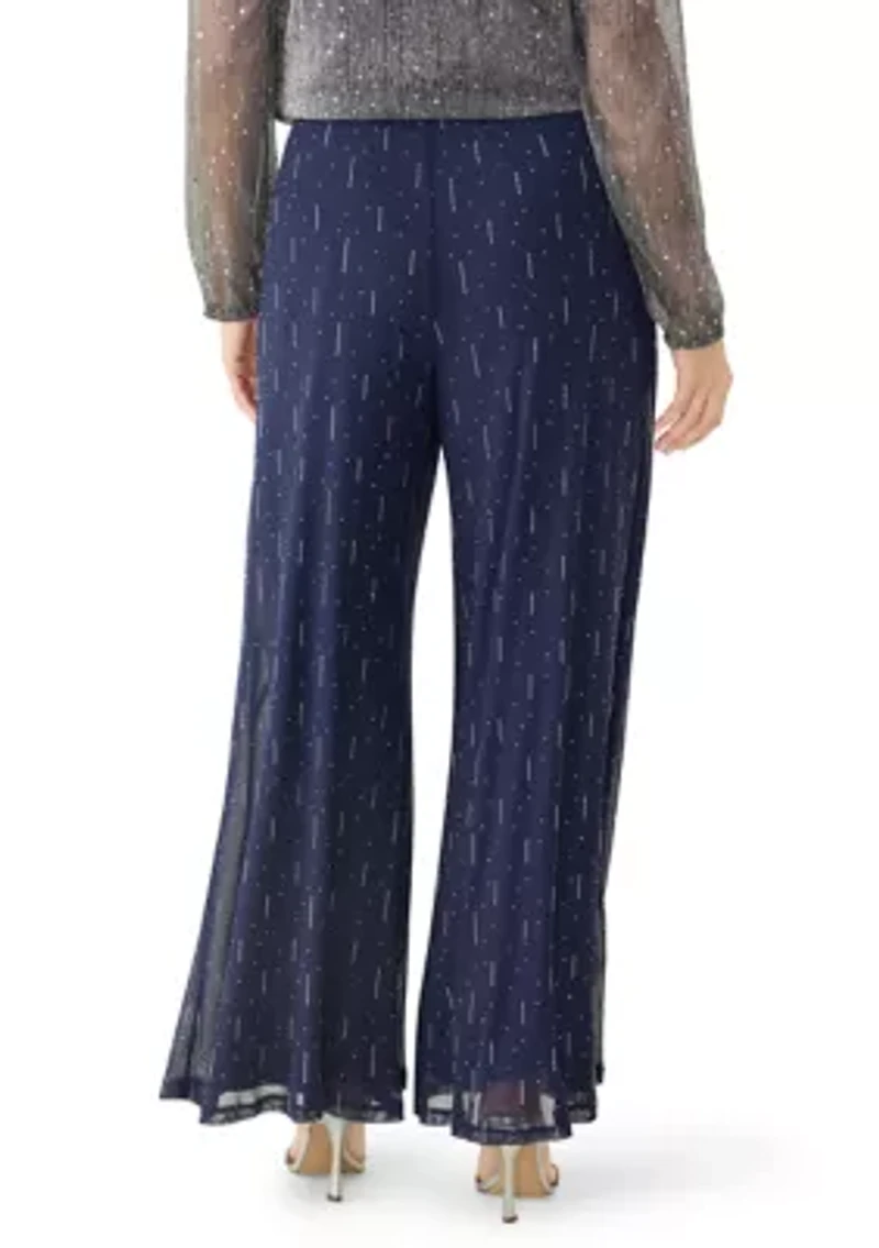 Women's Mesh Studded Detail Pants