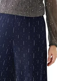 Women's Mesh Studded Detail Pants