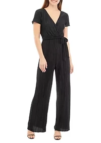 Juniors' Bodre Tie Jumpsuit