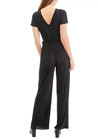 Juniors' Bodre Tie Jumpsuit