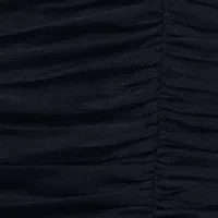 Women's Solid Corset Bodice Sheath Dress