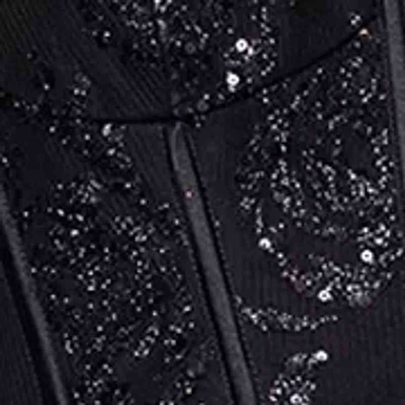 Women's Shift Glitter Mesh Party Dress