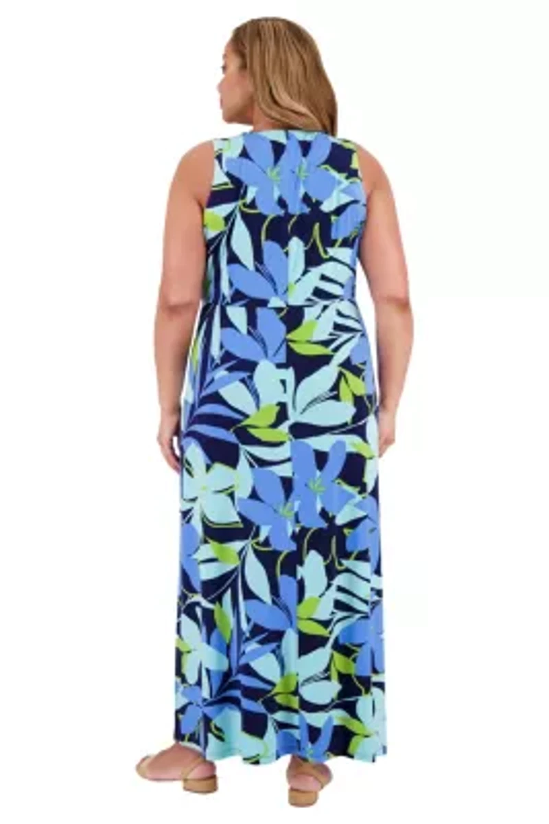 SIDE TWIST MAXI DRESS