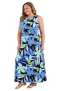 SIDE TWIST MAXI DRESS