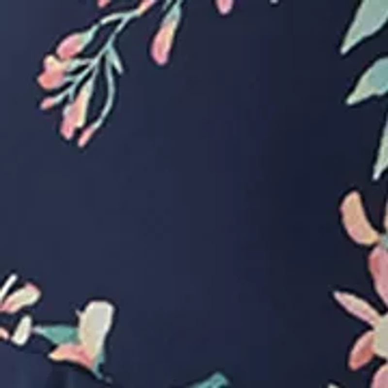 Women's Sleeveless Printed A-Line Dress