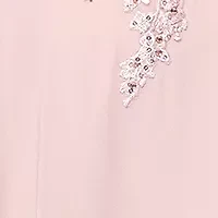 Women's Embellished Solid Gown