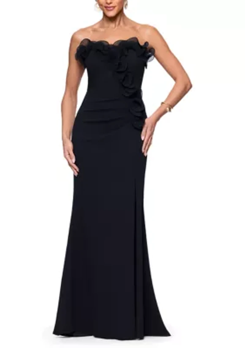 Women's Solid Slim Scuba Dress