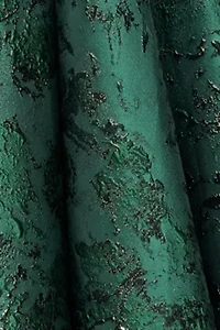 Women's Sleeveless Printed One Shoulder Gown