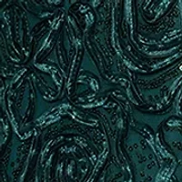 Women's Cap Sleeve Asymmetrical Neck Solid Lace Ballgown