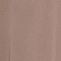 Women's Short Sleeve Solid Satin A-Line Ballgown