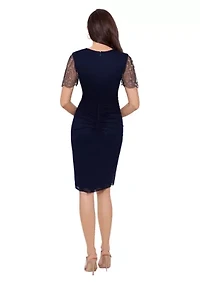 Women's Ruched Sheath Dress