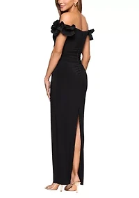 Women's Off the Shoulder Slim Dress