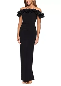 Women's Off the Shoulder Slim Dress