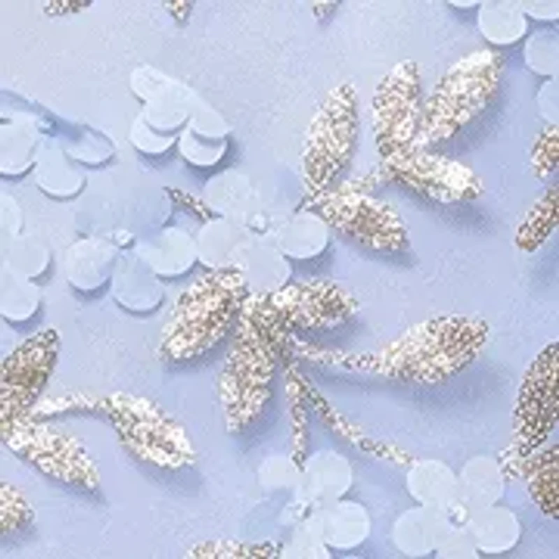 Women's Sleeveless Asymmetrical Floral Print Gown