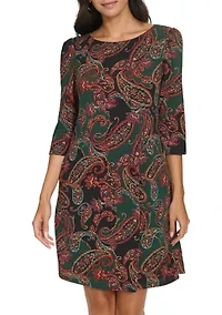 Women's Paisley Printed Dress