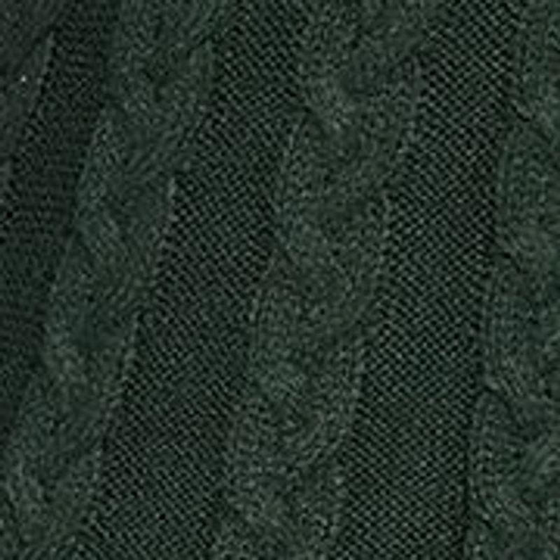 Women's Long Sleeve Mock Neck Solid A-Line Sweater Dress