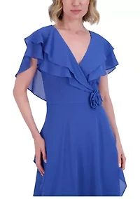 Women's Tiered Ruffle Gown