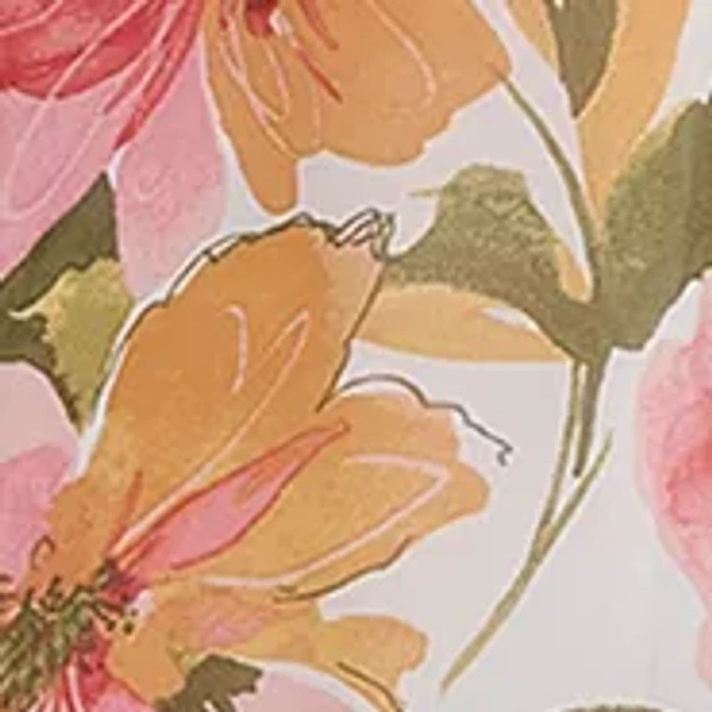 Women's Boat Neck Floral Printed Tiered Dress