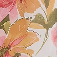 Women's Boat Neck Floral Printed Tiered Dress