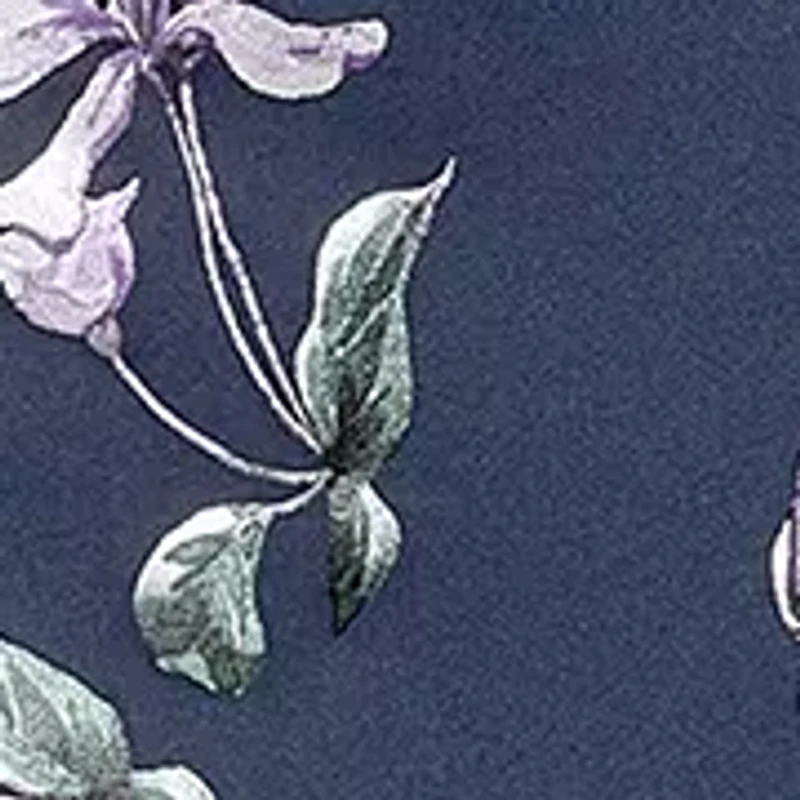 Women's Floral Printed Slim Gown