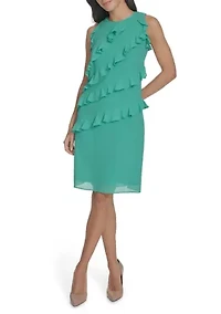 Women's Ruffle A-Line Dress
