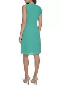Women's Ruffle A-Line Dress