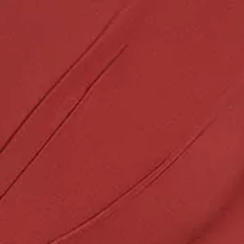 Women's Solid Gathered Waist Dress