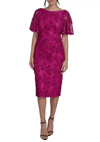 Women's Lace Sheath Dress