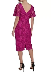 Women's Lace Sheath Dress