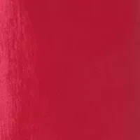 Women's 3/4 Sleeve V-Neck Solid Satin A-Line Dress