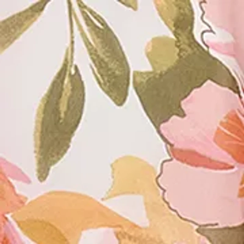 Plus Floral Printed Dress