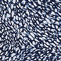 Women's Sleeveless Cowl Neck Printed A-Line Dress