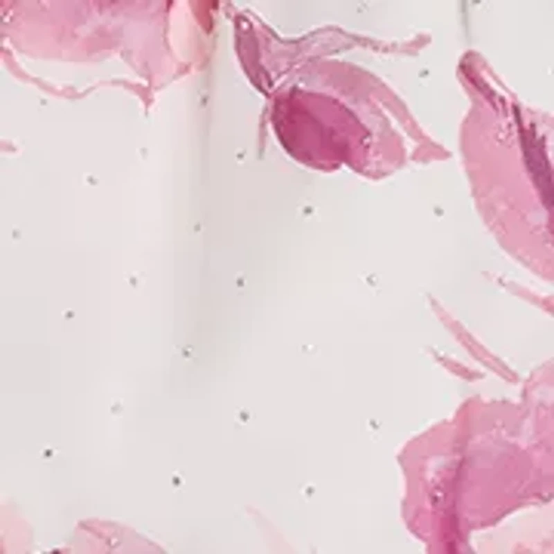 Women's Sleeveless Floral Ruffle Dress