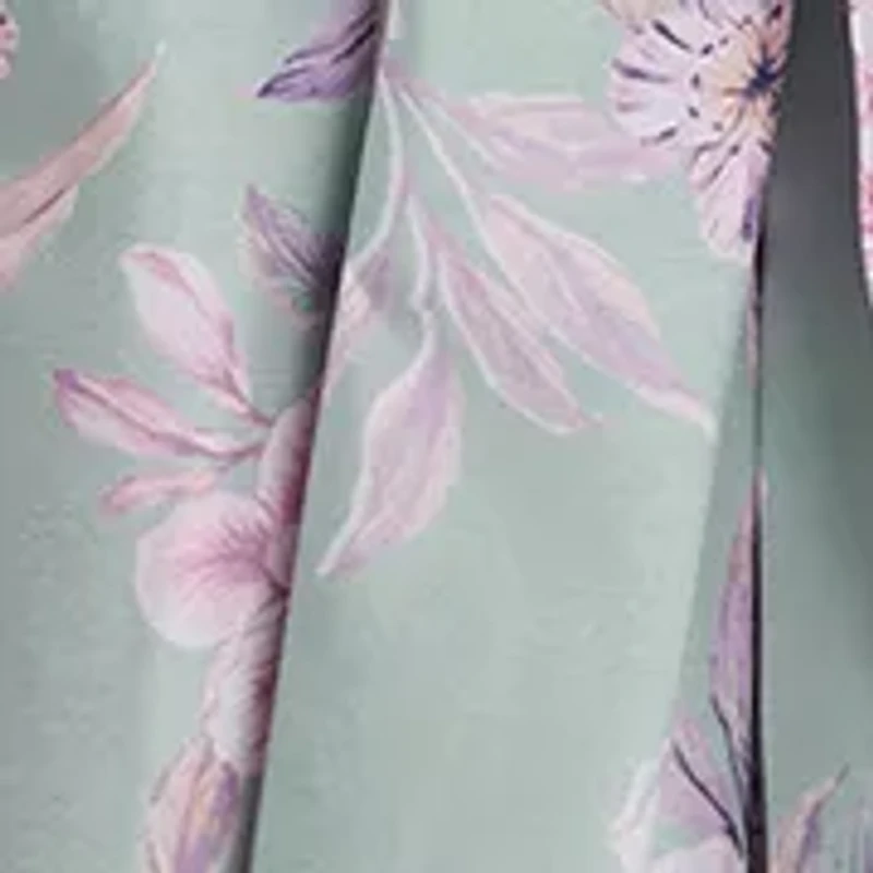 Women's Sleeveless Floral Wrap Cocktail Dress