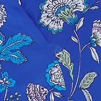 Women's 3/4 Sleeve Printed A-Line Wrap Dress