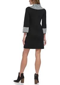 Women's Cowl Neck Sweater Dress