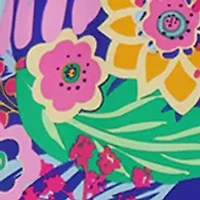 Women's 3/4 Sleeve Floral Mini Dress