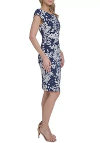 Women's Floral Sheath Dress