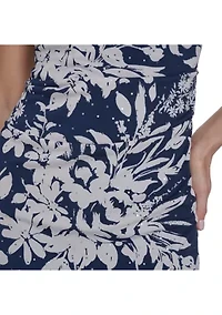 Women's Floral Sheath Dress