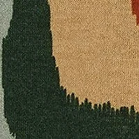 Women's Crew Neck Abstract Print Hacci A-Line Mini Dress