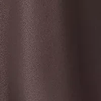 Women's 3/4 Sleeve V-Neck Satin A-Line Dress