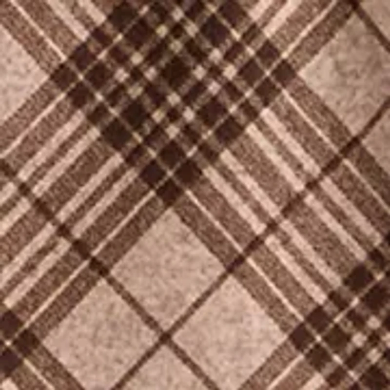 Women's Three-Quarter Sleeve Plaid Dress